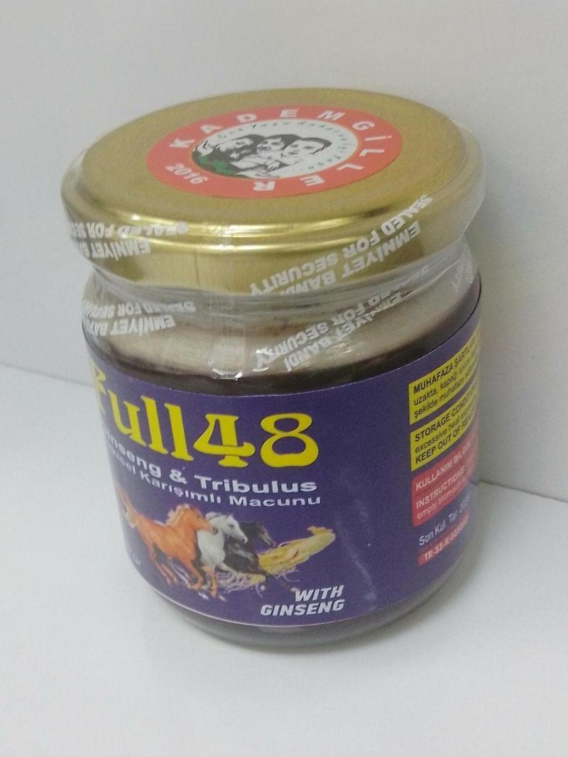 Full 48 Ginseng& Tribulus Bitkisel Karışımlı Kuvvet Macun 240Gr