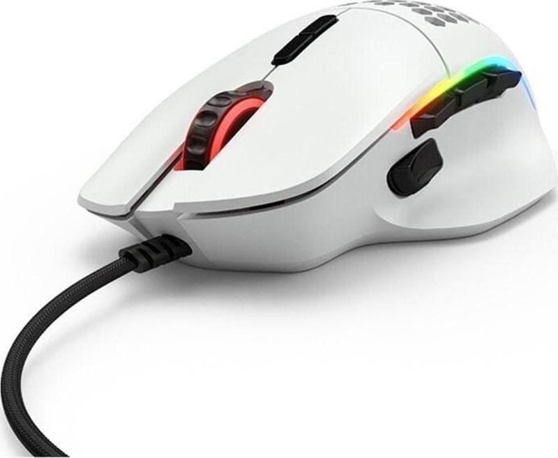 Model I Kablolu RGB Oyuncu Mouse - Mat Beyaz