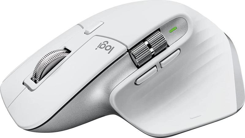 MX Master 3S For Mac Kablosuz Mouse – Açık Gri