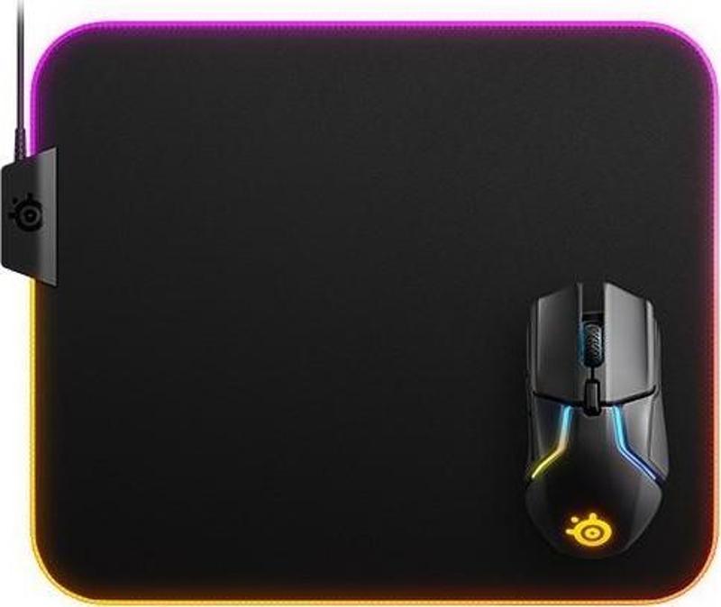 Qck Prism Cloth (Kumaş) Medium RGB Oyun Mousepad