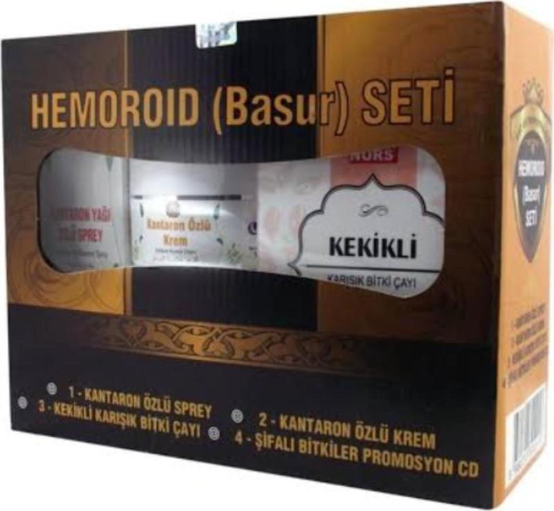 Bitkisel Karışımlı Hemoroid Basur Seti