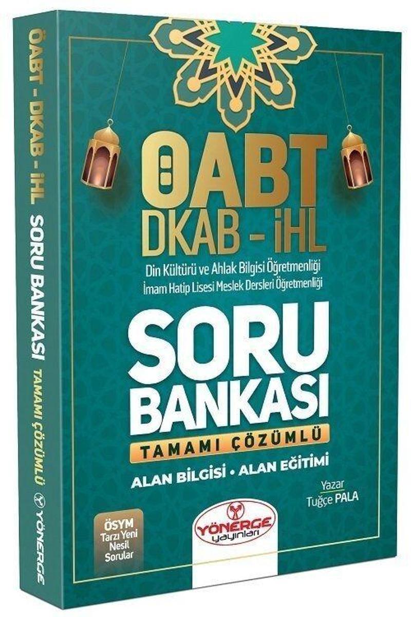 ÖABT Din Kültürü Öğretmenliği Soru Bankası