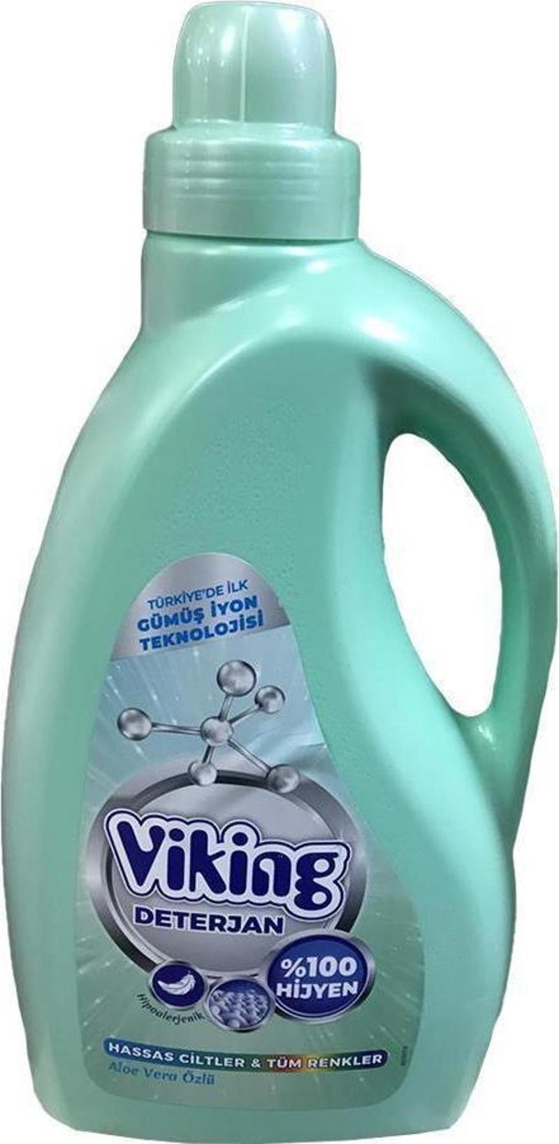 Viking Sıvı Çamaşır Deterjanı Hassas Ciltler 2700 ml Yeni