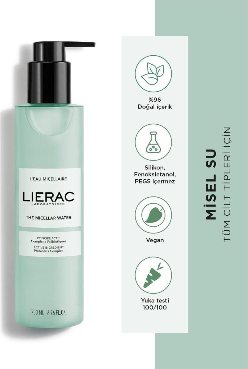 Micellar Water Nemlendirici, Rahatlatıcı, Vegan Yüz Ve Göz Temizleyici Misel Su 200 Ml