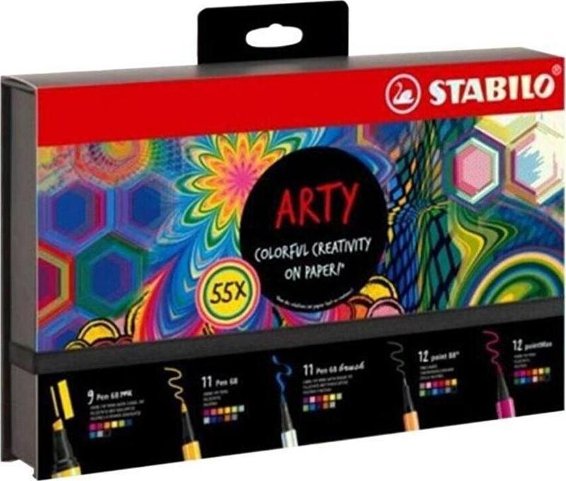 Kreatif Keçe Uçlu Kalem Seti Arty 55 Li 77/6-3-20