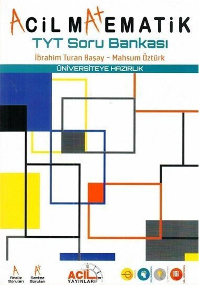 Acil Yayınları Tyt Matematik Soru Bankası 2019