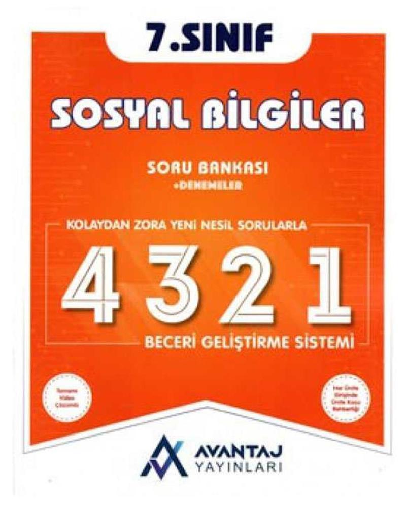 Avantaj Yayınları 7. Sınıf Sosyal Bilgiler Soru Bankası