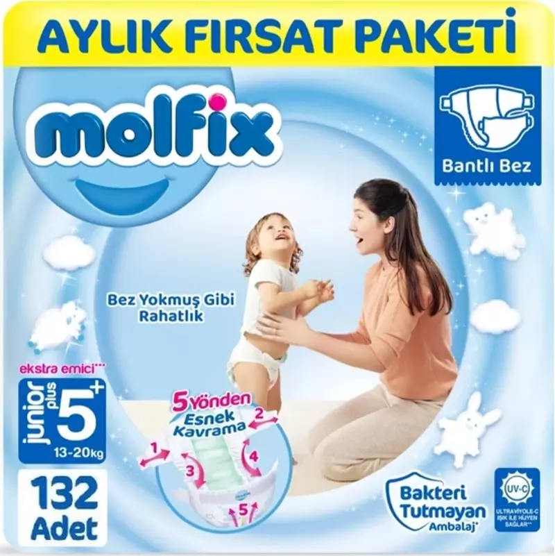 5+ Numara 44*3=132 Bebek Bezi