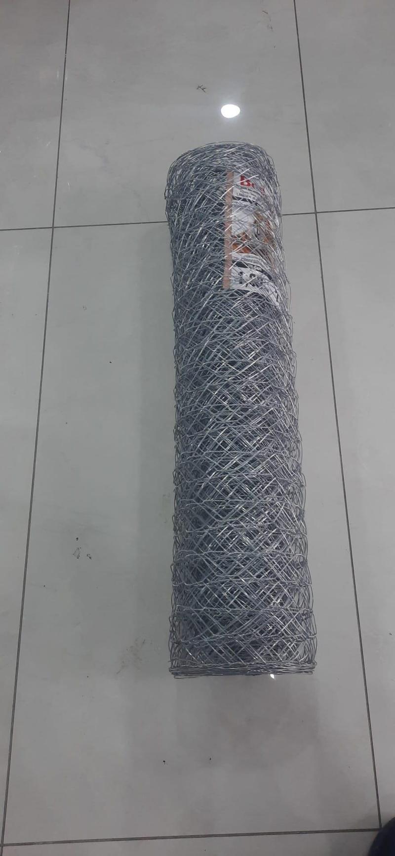 Bahçe Teli Kümes Tel 120 cm X 20 metre Tel Çapı 1.60 mm Göz Aralığı 7.5 cm