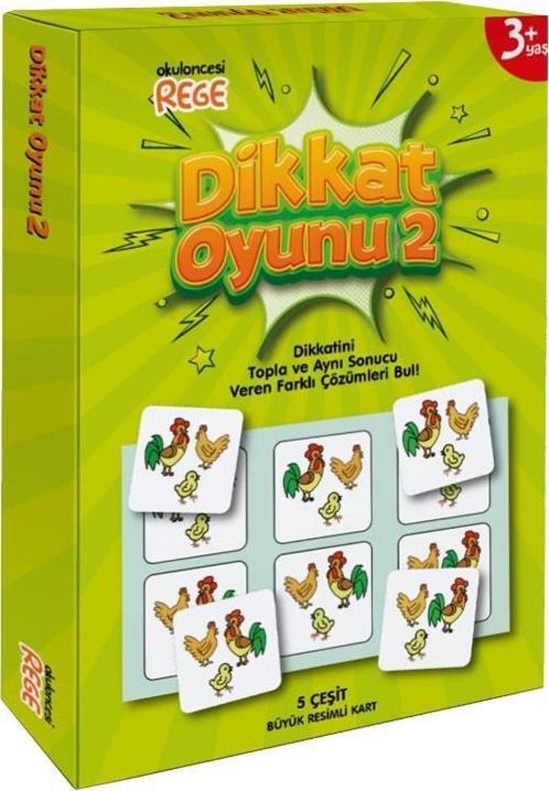 Dikkat Oyunu 2 Yeni Seri Rege