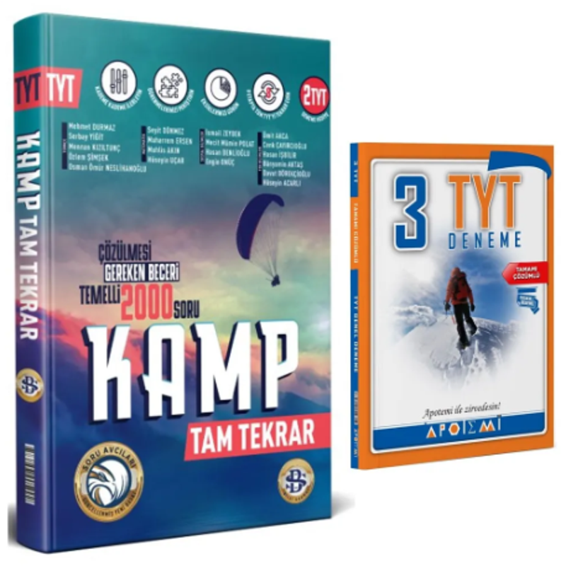 Bilgi Sarmal Yayınları Tyt Kamp Soru Ve Apotemi 3’lü Tyt Genel Deneme