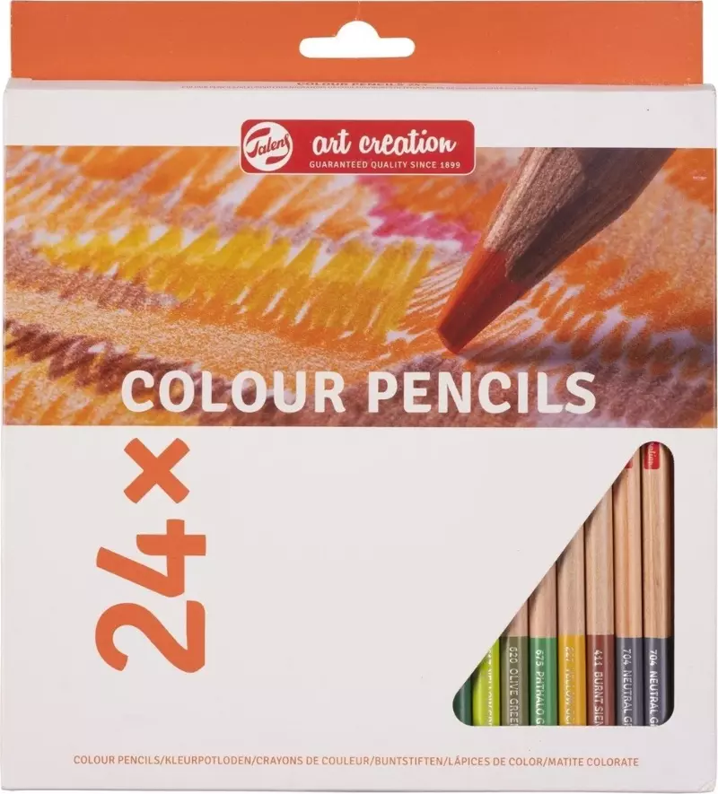 Art Creation Colour Pencils 24'lü Sanatsal Kuru Boya Kalem Seti / 9028024M