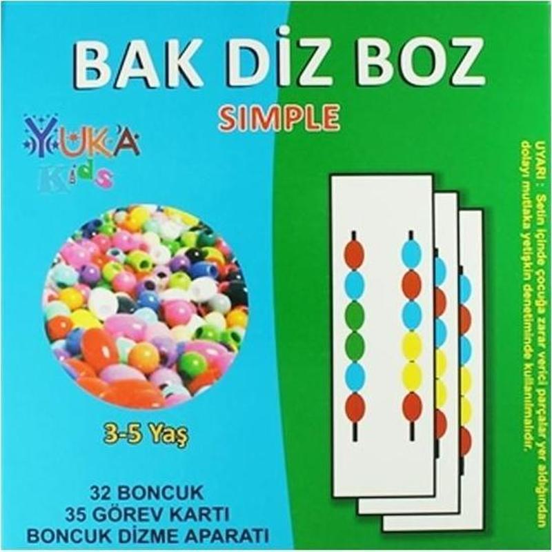 Bak Diz Boz Simple 3-5 Yaş