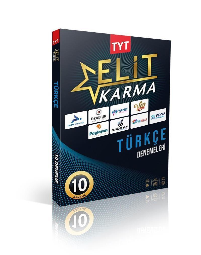 Elit Karma Yayınları Tyt Türkçe 10 Branş Deneme