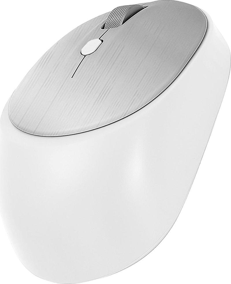 M231 V5.0 Bluetooth & Wireless 2,4ghz Sessiz Kablosuz Mouse Beyaz Pc Laptop Tv Mac Uyumlu