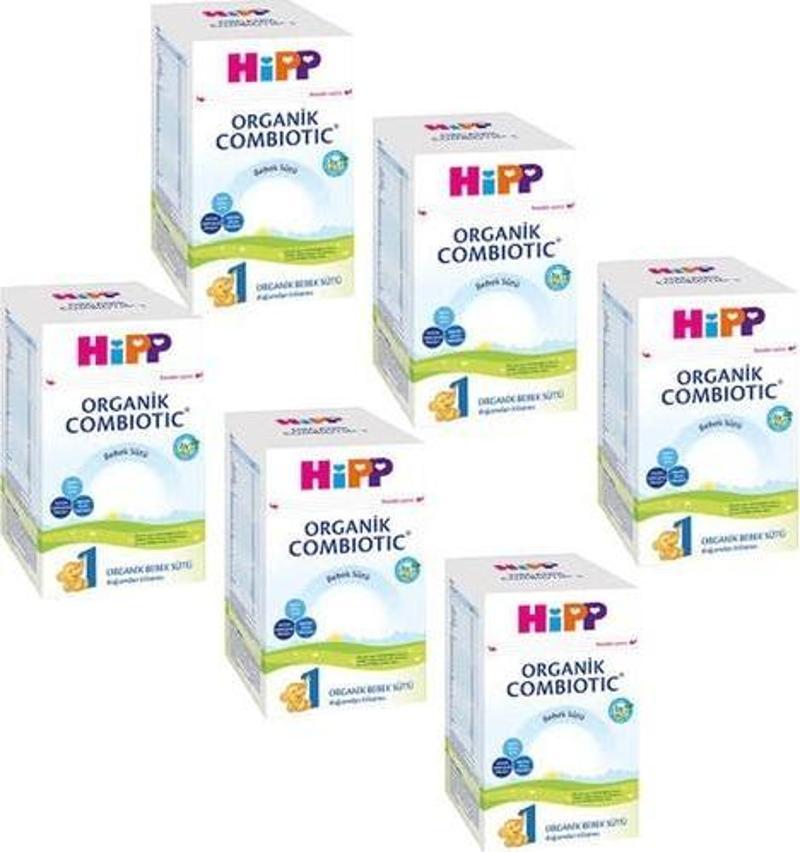 1 Organik Combiotic Bebek Sütü 800 gr - 6 Adet