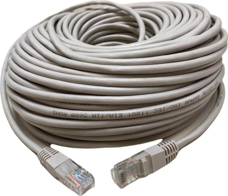 30M 30 Metre Ethernet Cat6 Lan Patch Internet Kablosu Network Ağ