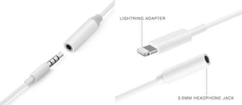 Apple Iphone Lightning Bluetooth Aux 3.5mm Kulaklık Dönüştürücü