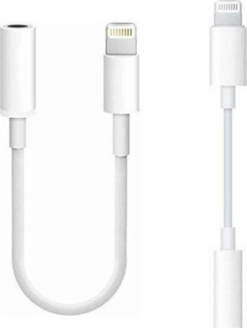 Apple Iphone Lightning Uyumlu Bluetooth Aux 3.5mm Kulaklık Dönüştürücü Adaptör Dönüştürücü