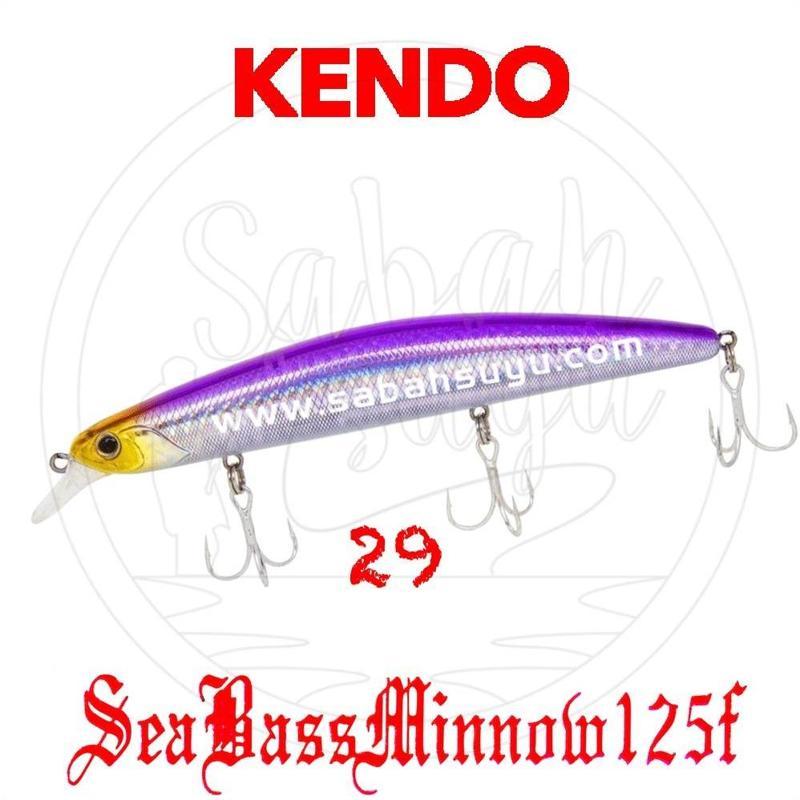 Seabass Minnow 125F 12.5cm 21gr. Sahte Balık Renk 29