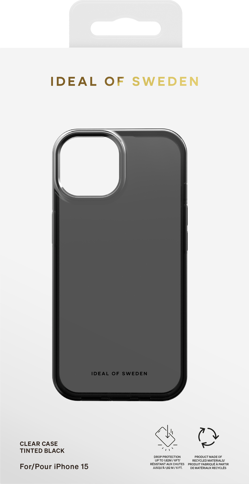 Clear Case iPhone 15 Tinted Black