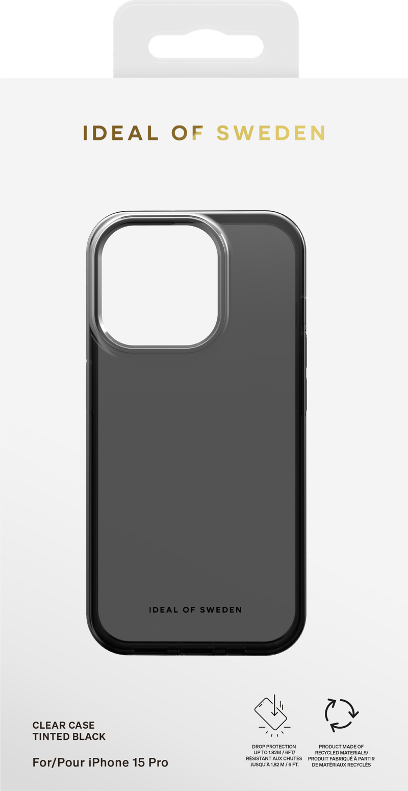 Clear Case iPhone 15 Pro Tinted Black