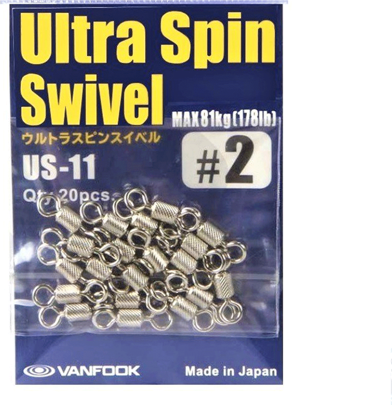 Ultra Spin Swivel Fırdöndü US-11 Silver #2 (20 Ad)