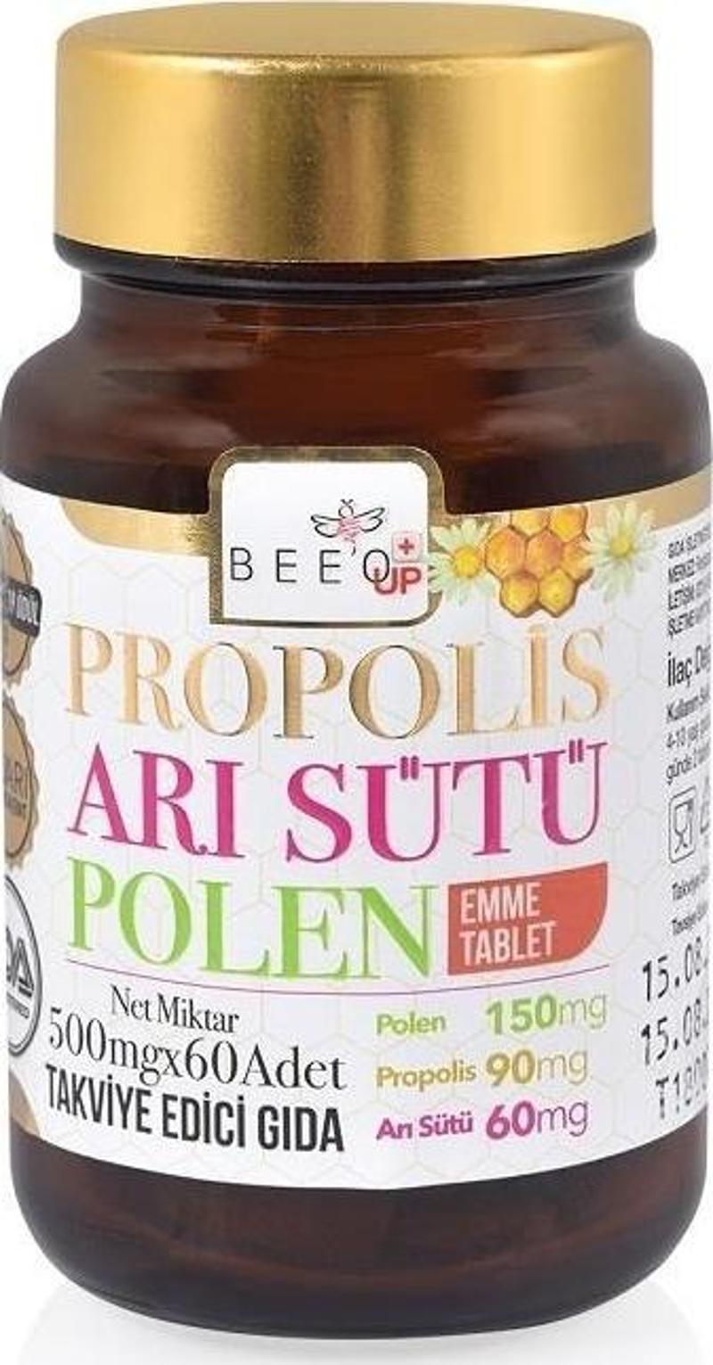 Beeoup Propolis Polen Çocuk 60 Emme Tableti