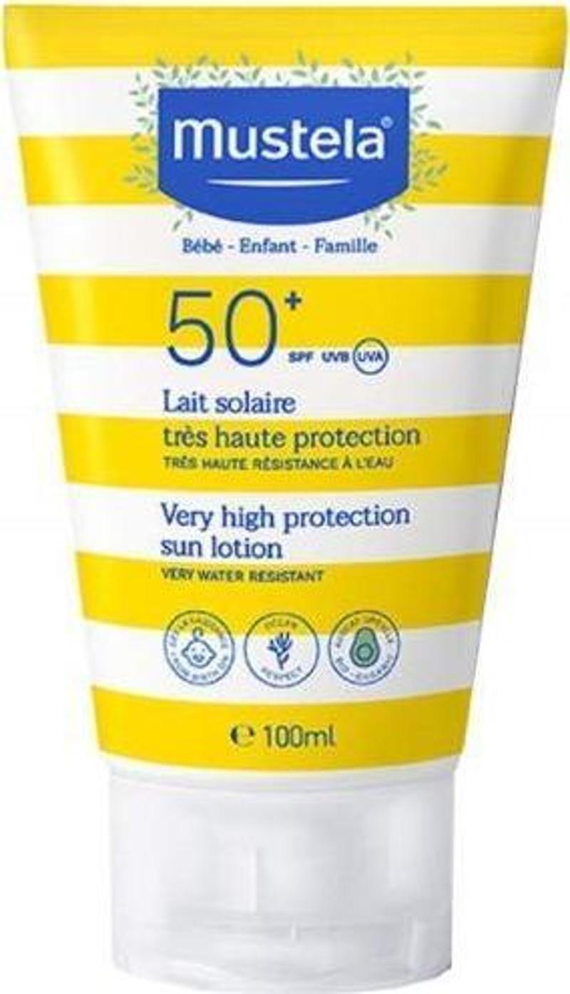 Çok Yüksek Koruma Faktörlü Güneş Losyonu Spf50+ 100 ml