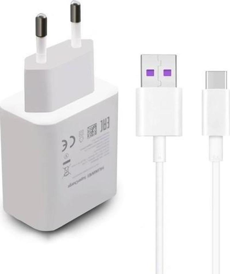 Huawei Supercharge 22.5W Hızlı Şarj Aleti ve Type-C Kablo