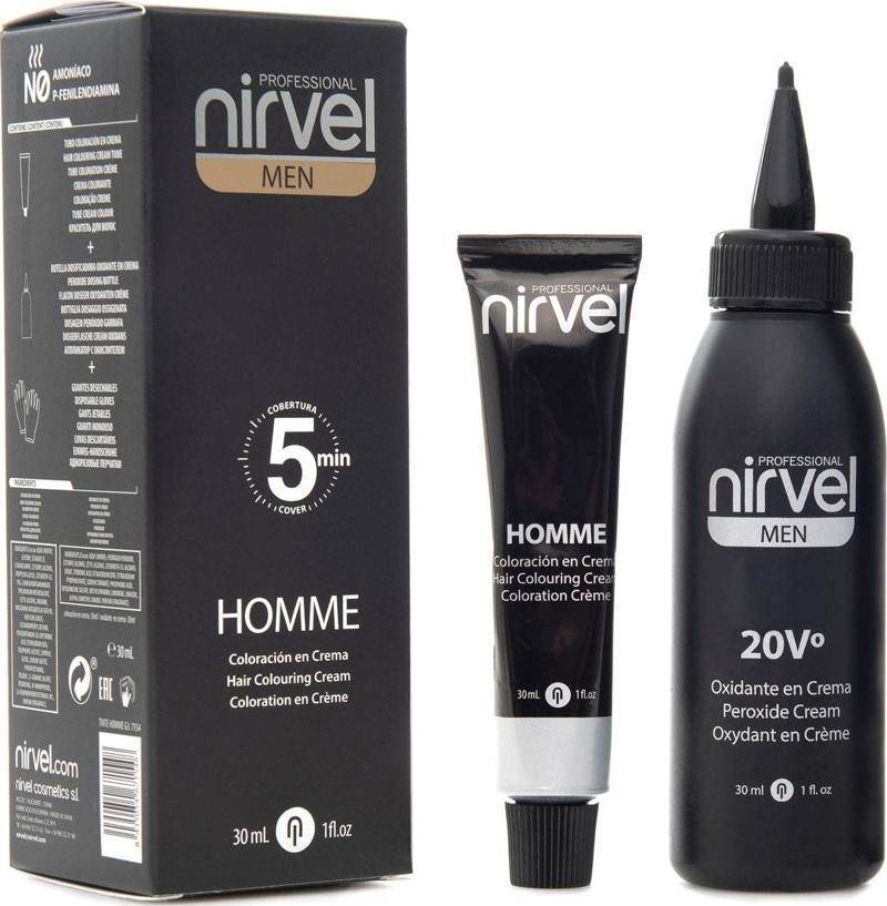 Men Homme Gray Erkeklere Özel Saç Boyası Açık Kahve 30 Ml Goldwell Men Reshade Bnz.