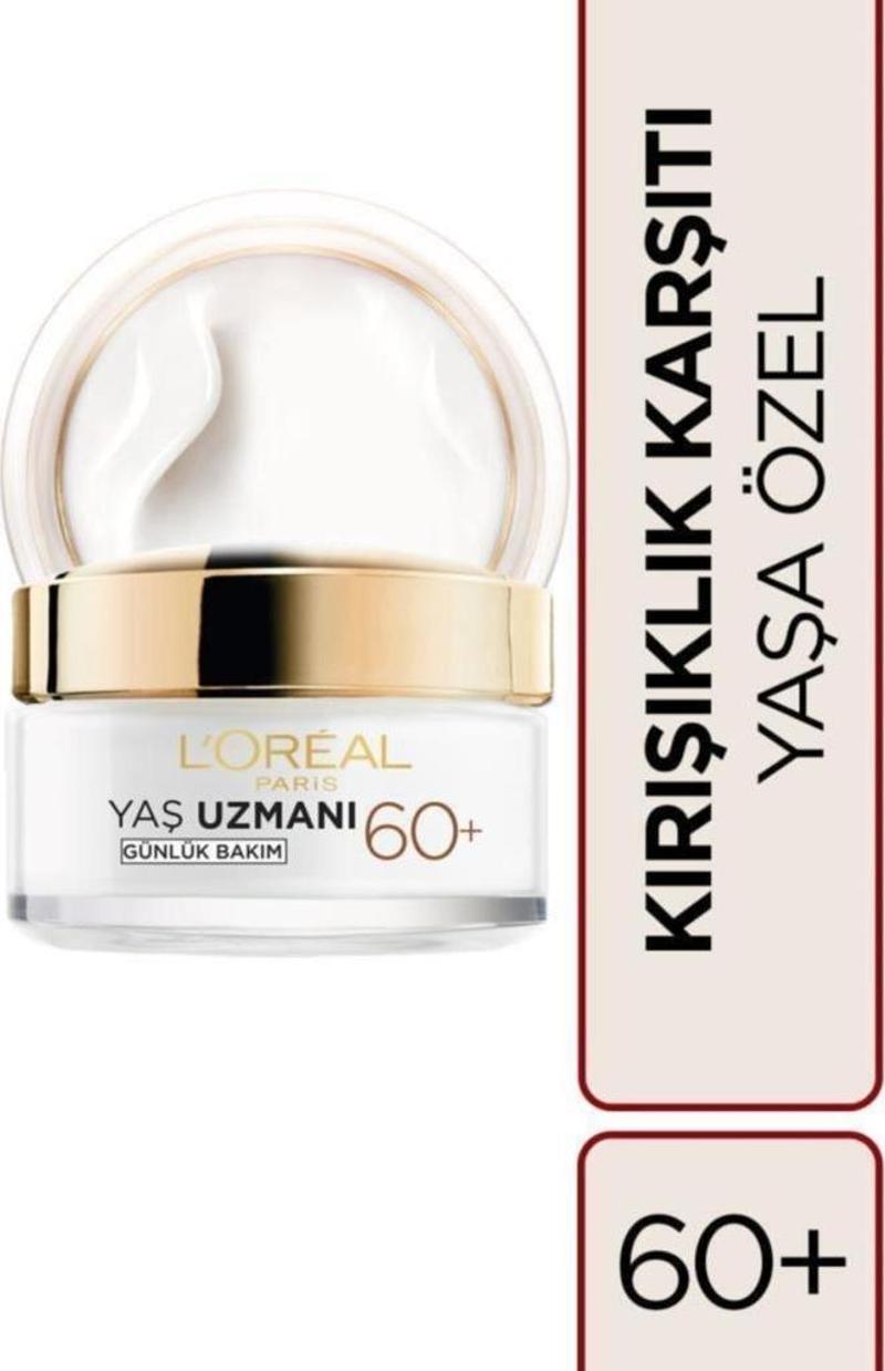 Yaş Uzmanı 60+ Kırışıklık Besleyici Krem 50 ml