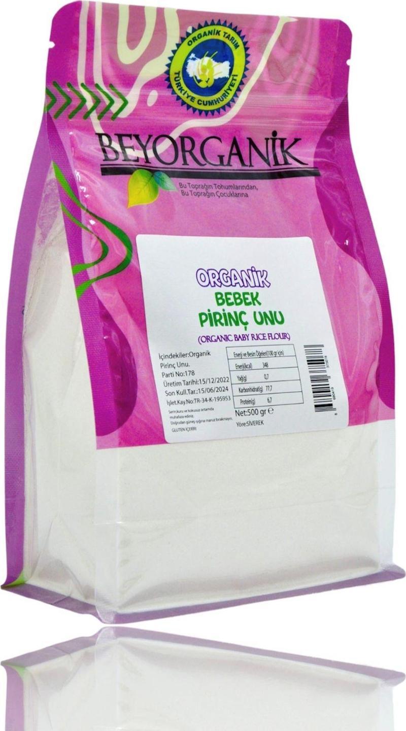 Organik Bebek Pirinç Unu 500gr