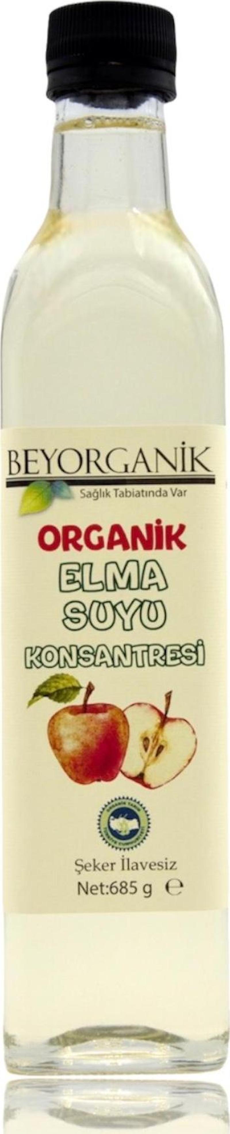 Organik Elma Suyu Konsantresi %100 Elma 685gr