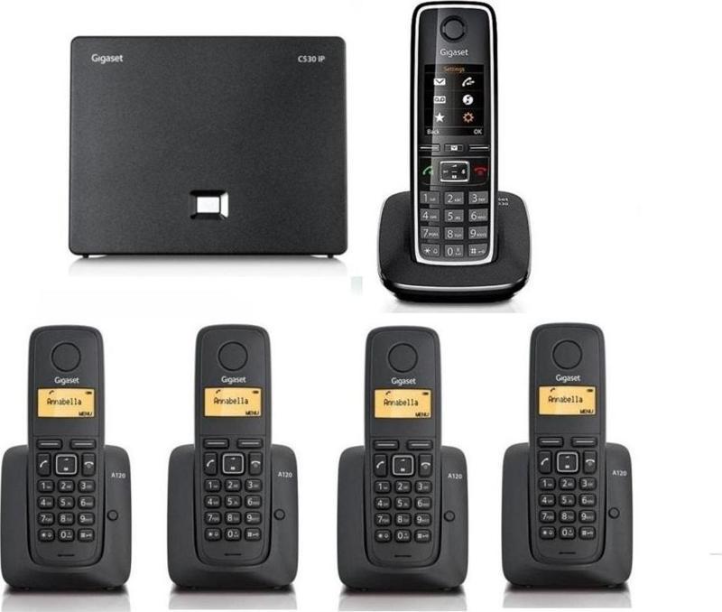 C530 Ip 5 Dahili Dect Telsiz Kablosuz Telefon Santrali