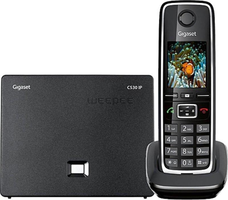 C530 Ip Dect Telsiz Telefon Siyah