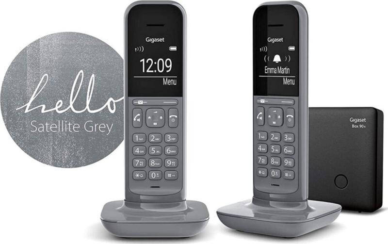 Cl390 Duo 2 Ahizeli Telsiz Telefon Satellite Grey