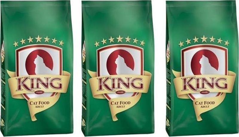 Kıng Kedi Maması 1,5 Kg 3 Adet