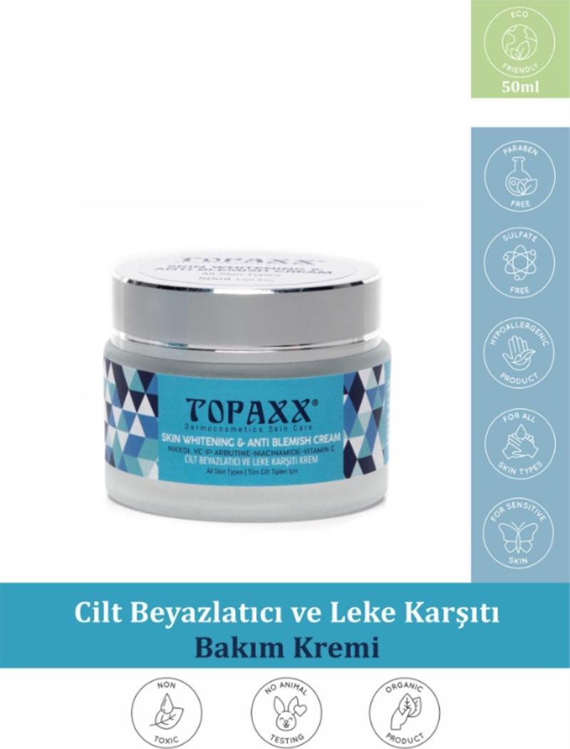 Arbutin Etkili Kararma Ve Leke Karşıtı Cilt Beyazlatıcı Aydınlatıcı Krem 50 ml