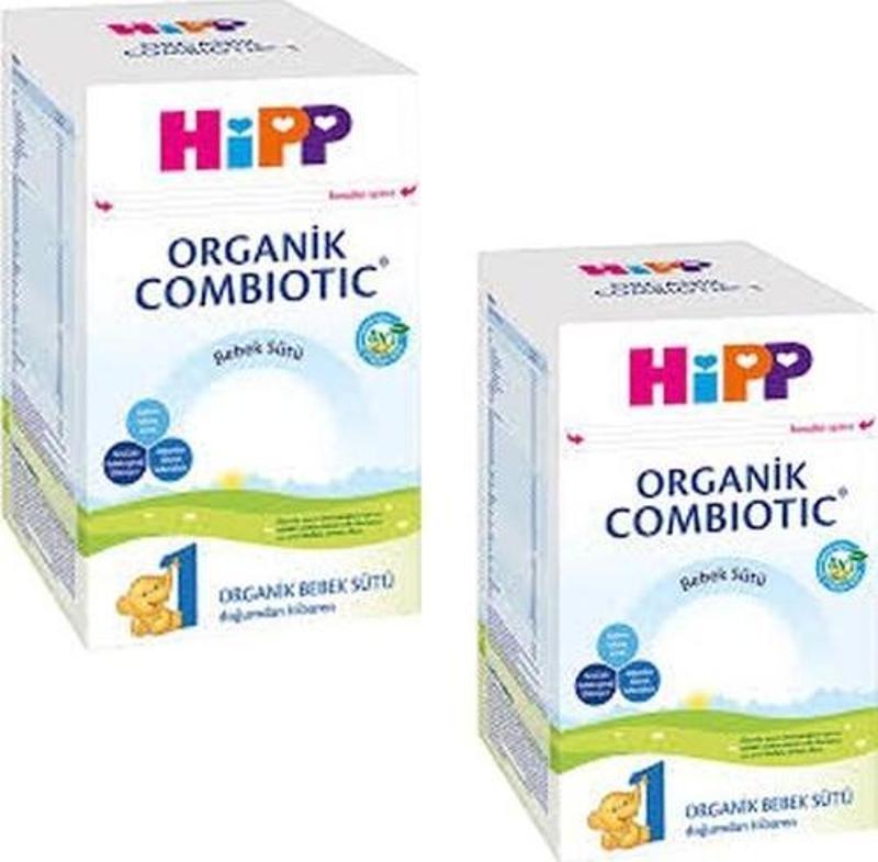 1 Organik Combiotic Bebek Sütü 800 gr 2'li