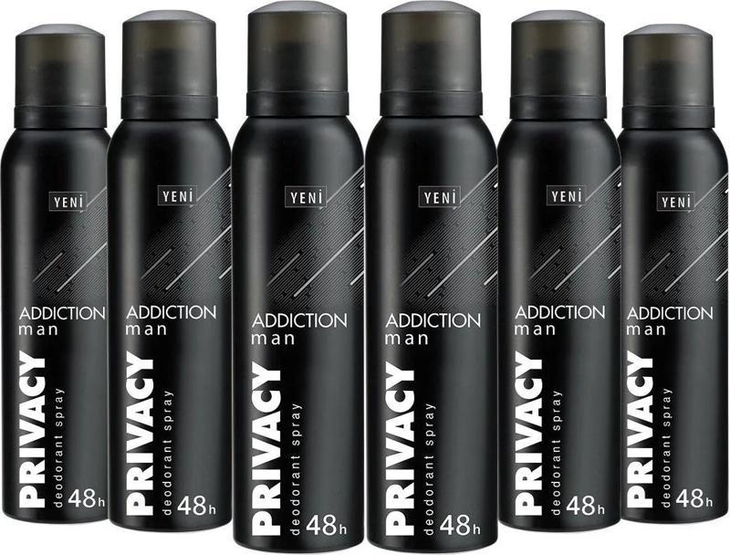 Man Addiction Erkek Deodorant 6x150ml