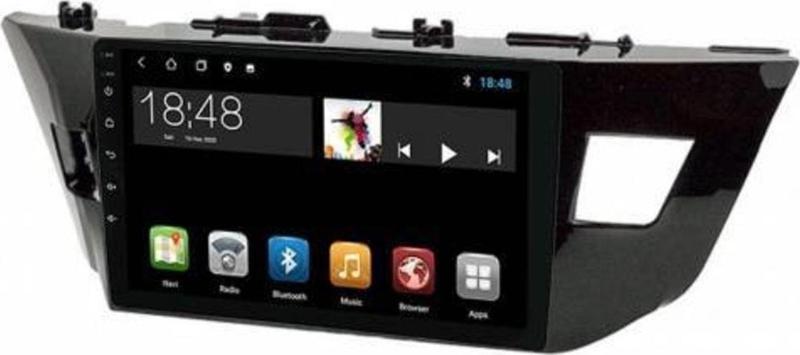 Nakamachi Toyota Corolla 2013-2015 Android Sistem Carplay Destekli Multimedia Navigasyon Teyp