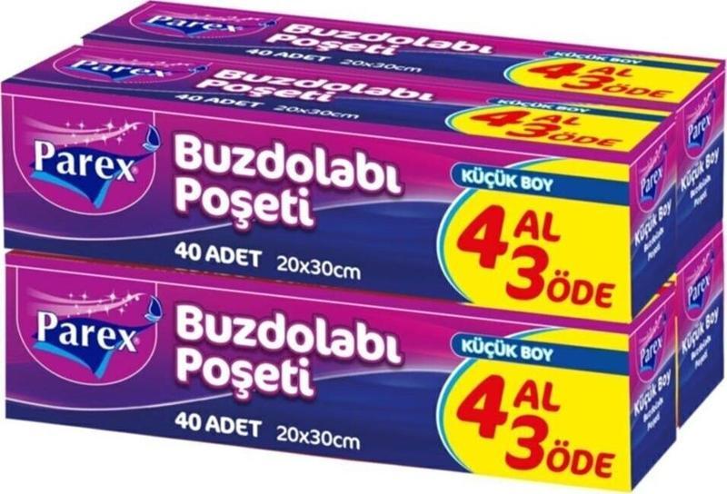 Buzdolabı Poşeti 4 Al 3 Öde Küçük Boy