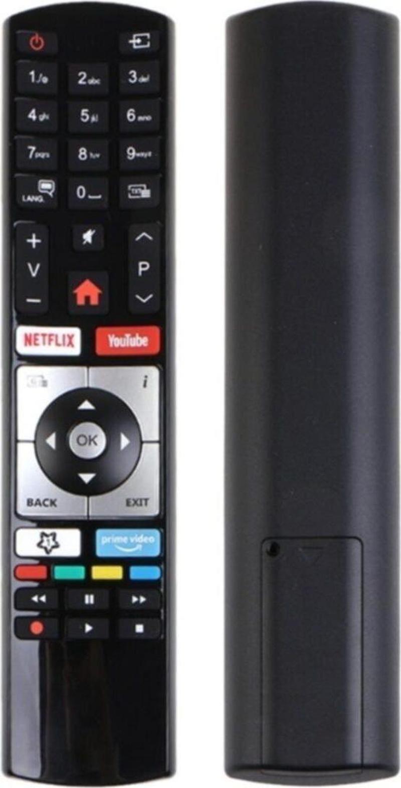 Hı-level A101 - Bimde Satılan Smart Led Tv Kumandası Netflix Prime Youtube Tuşlu Kalın Tip