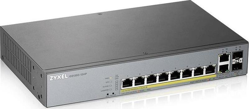 GS1350-12HP Web Yönetilebilir Poe Switch
