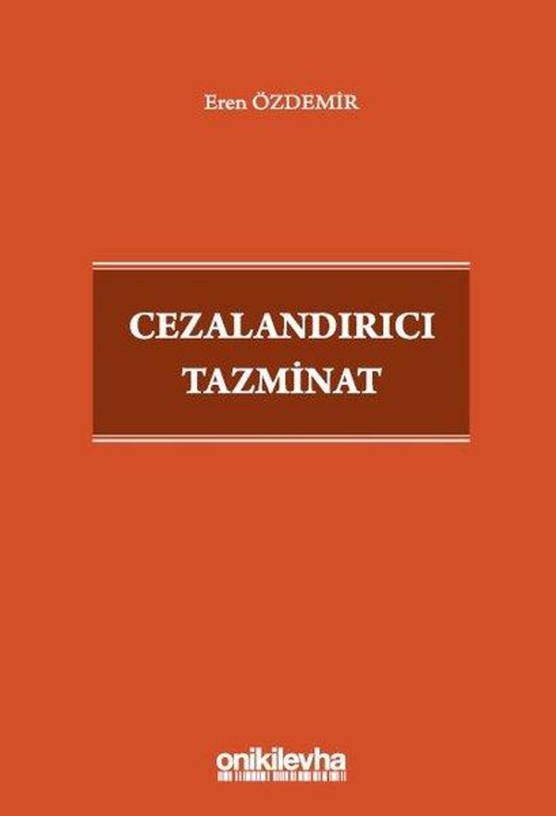 Cezalandırıcı Tazminat