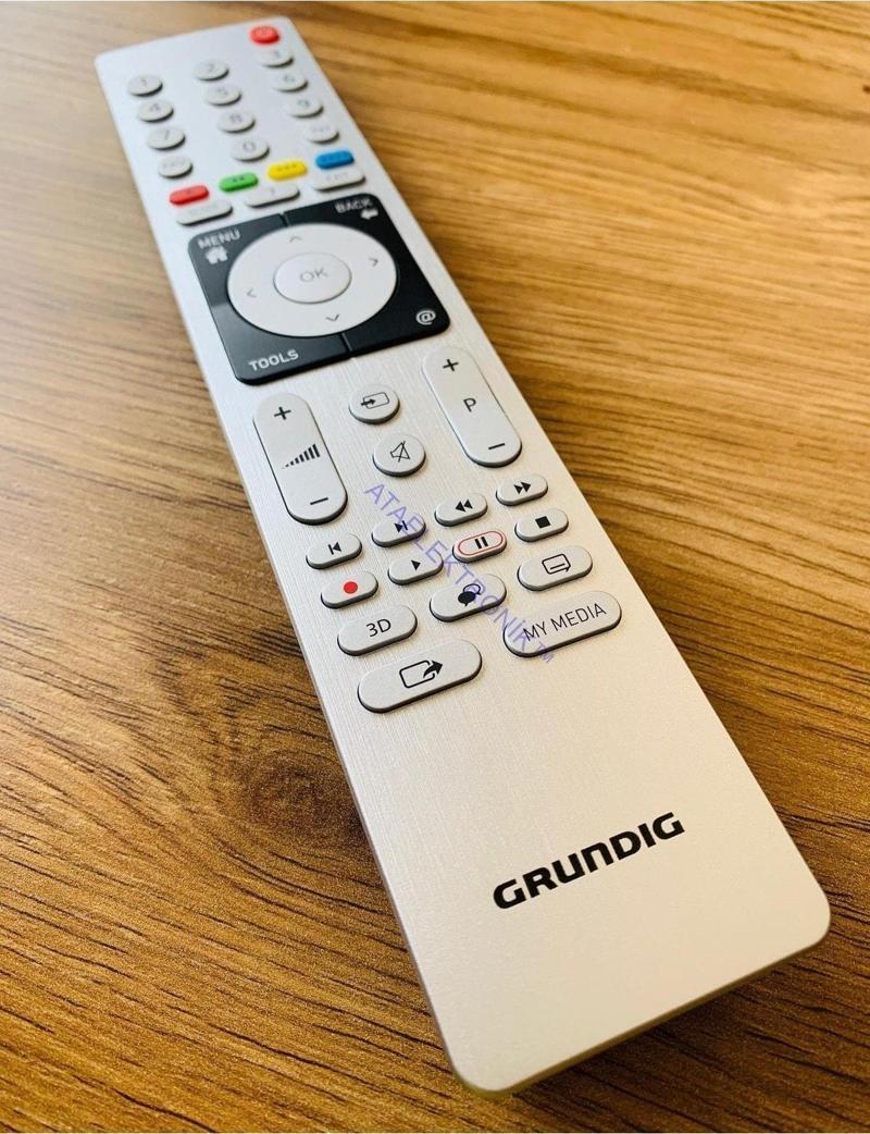 Orjinal Grundig 32 Vle 6730 Bp Smart Tv Kumandası Arçelik Beko Guide My Media Tuşlu