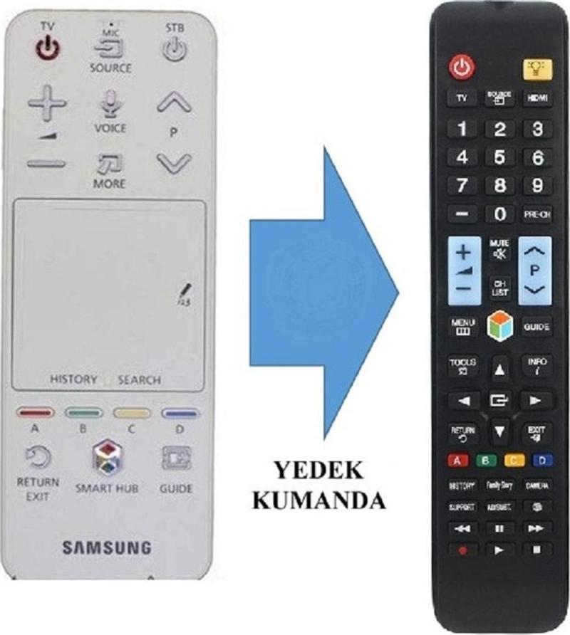 Samsung Tüm Modeller Akilli Kumanda Bn59-01220d Ti?zen J Seri?si? Yedek Kumanda 1078