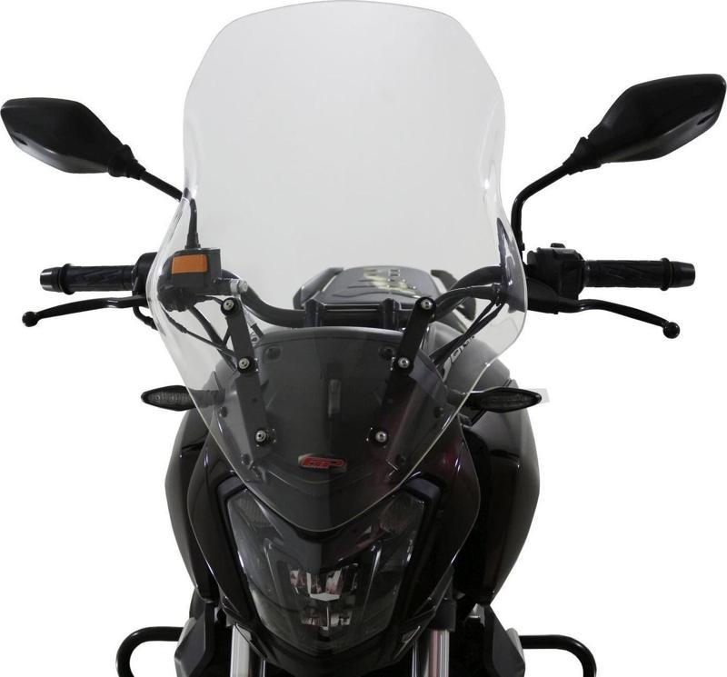 Bajaj Dominar 250 / 400 2017-2023 Uyumlu Ön Tur Camı Füme