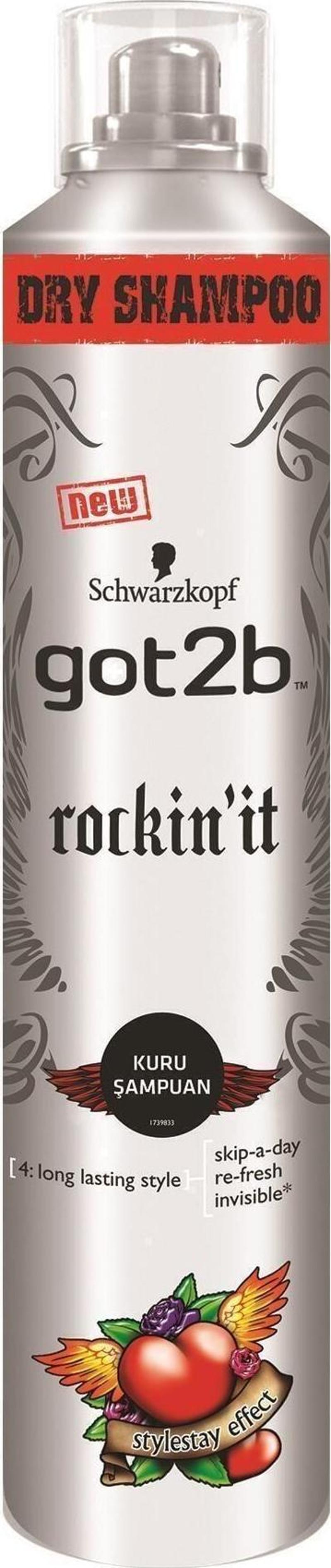 Rockin'İt Kuru Şampuan 200 ml